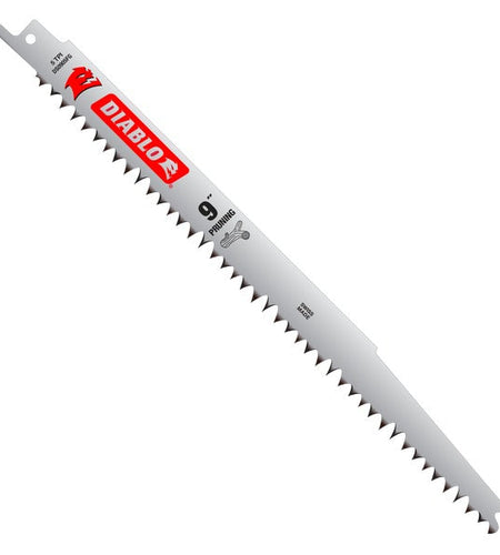 Diablo DS0905FG5 9 in. Fleam Ground Recip Blade for Pruning (5-Pack)