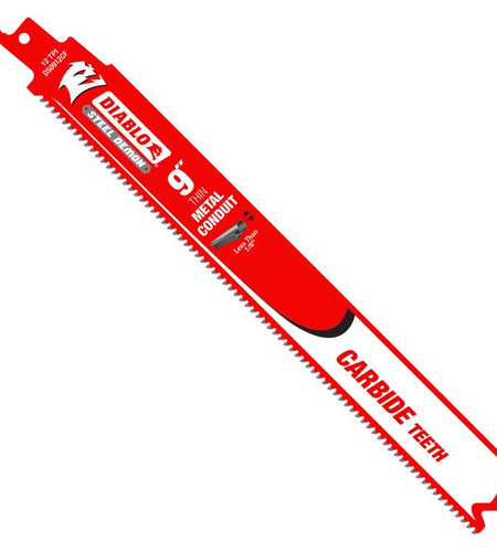 Diablo DS0912CF 9 in. Steel Demon Carbide Blades for Thin Metal Conduit Cutting