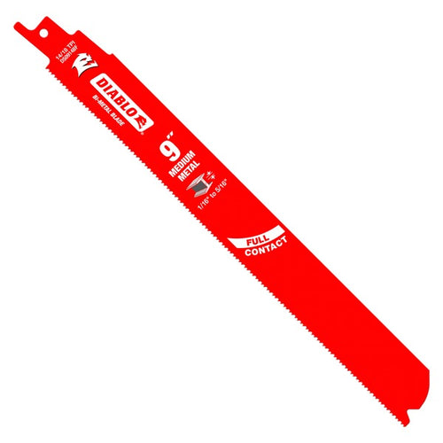 Load image into Gallery viewer, Diablo DS0914BF5 9 in. Bi-Metal Recip Blade for Medium Metal Cutting (3/32 in. to 5/16 in.) (5-Pack)

