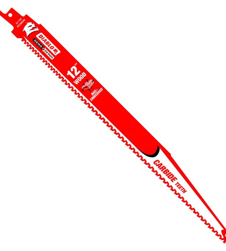 Diablo DS1206CWS3 12 in. Demo Demon Carbide Recip Blade for Nail-Embedded Wood (3-Pack)