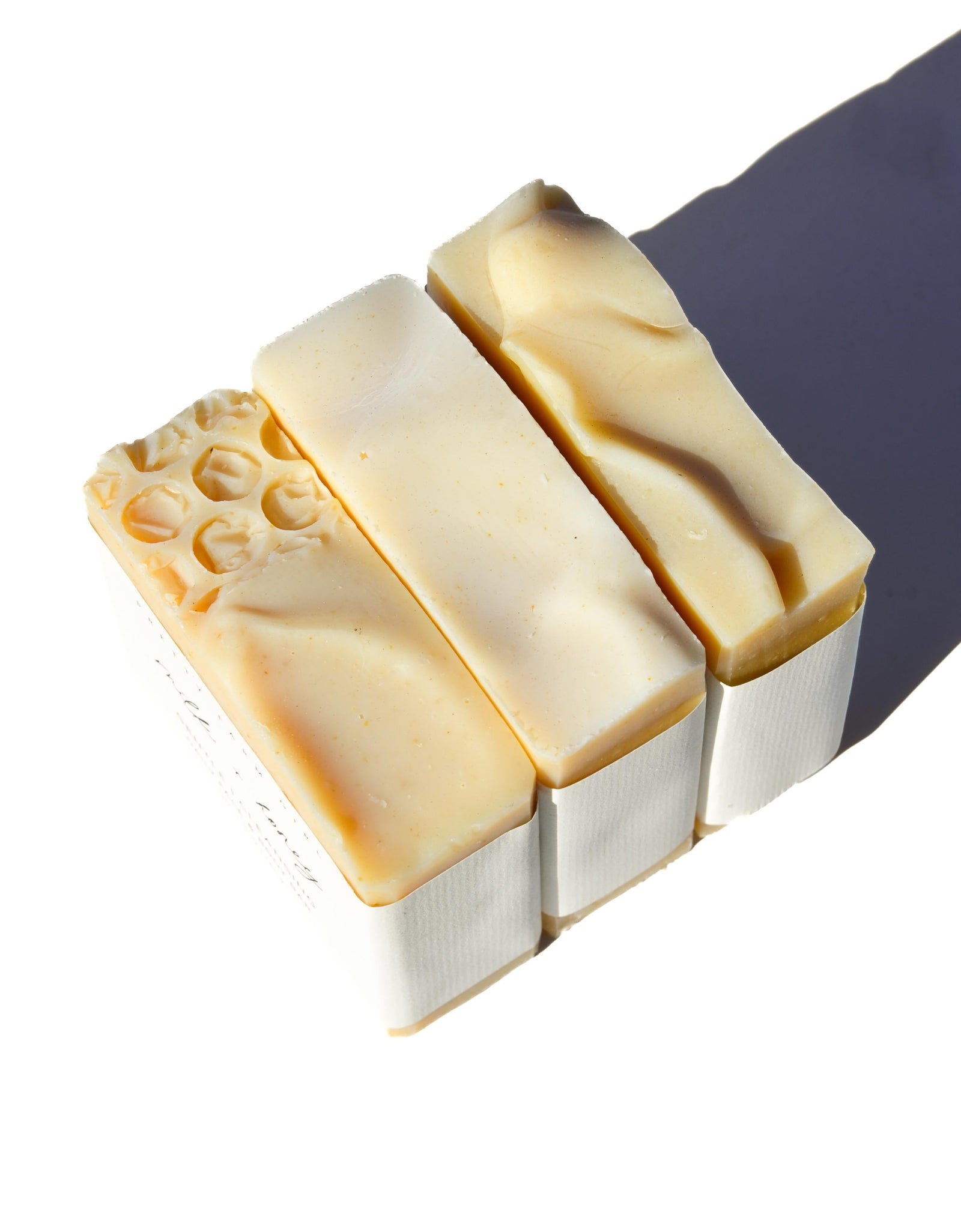 Fragrance Free Handmade Tallow + Goat Milk Soap Bar Trio