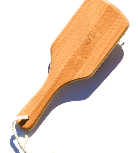 Bamboo Paddle Hair Brush