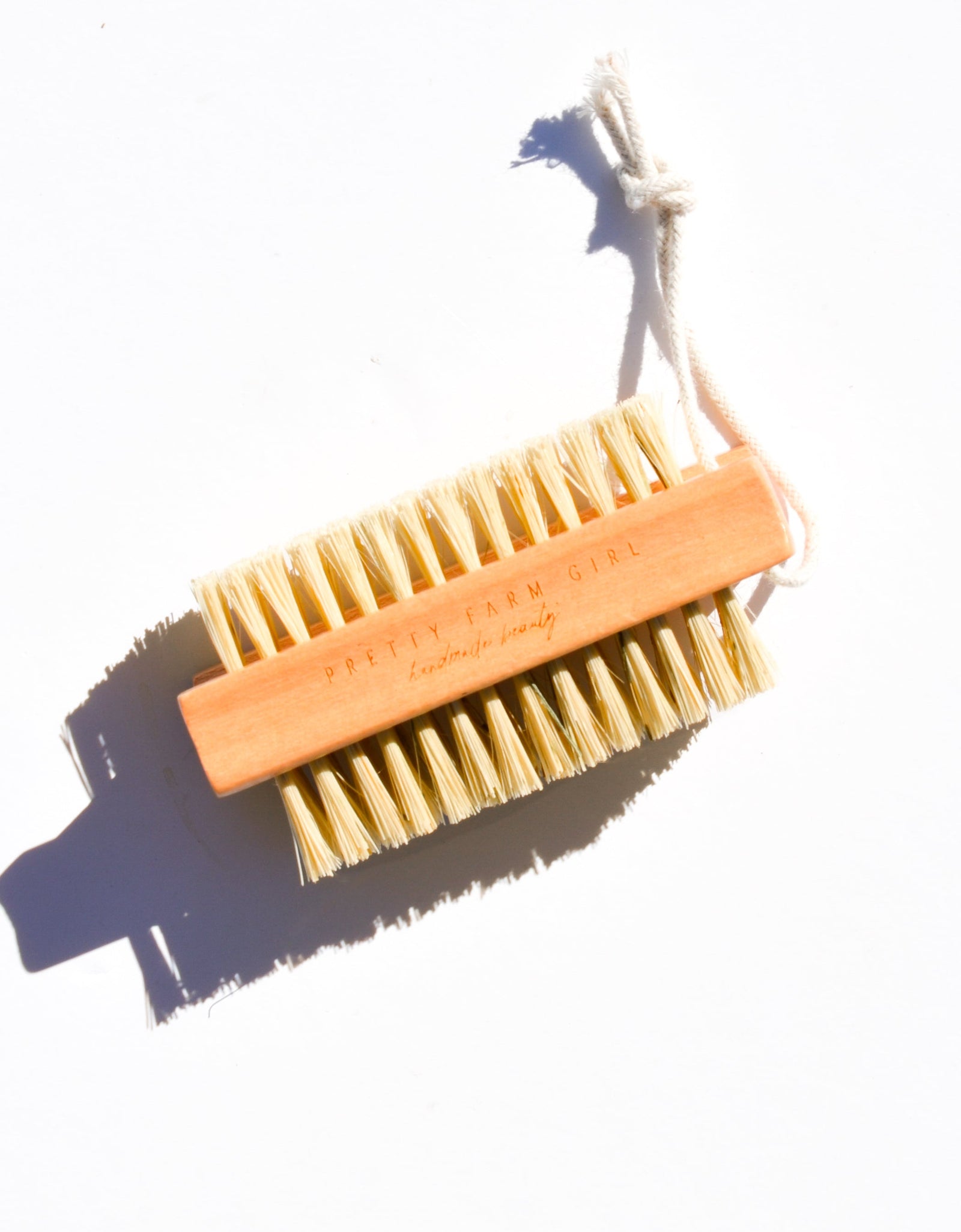 Bamboo Nail Brush With Sisal Bristles