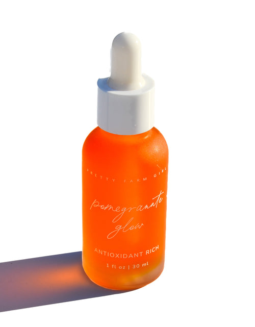 Load image into Gallery viewer, Pomegranate Glow Natural Skin Protecting Serum
