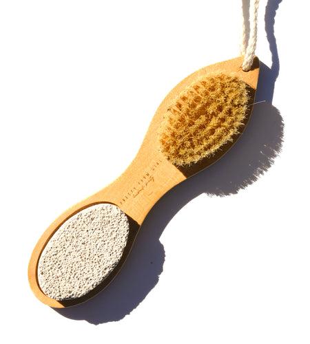 Bamboo Exfoliating Foot Pedicure Tool