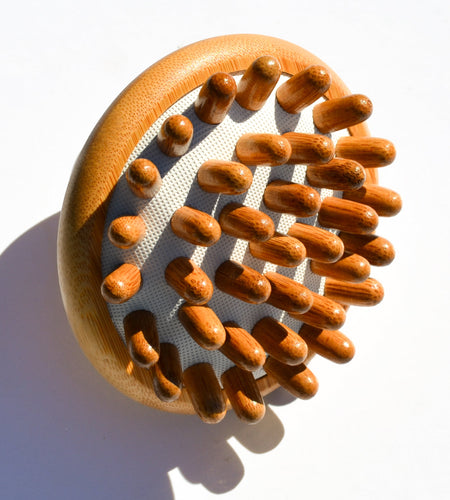 Bamboo Stimulating Scalp Massager