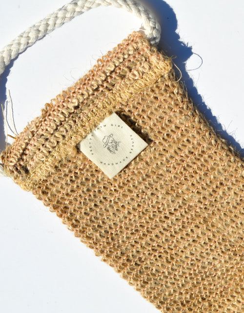 Load image into Gallery viewer, Sisal Back Exfoliating Strap

