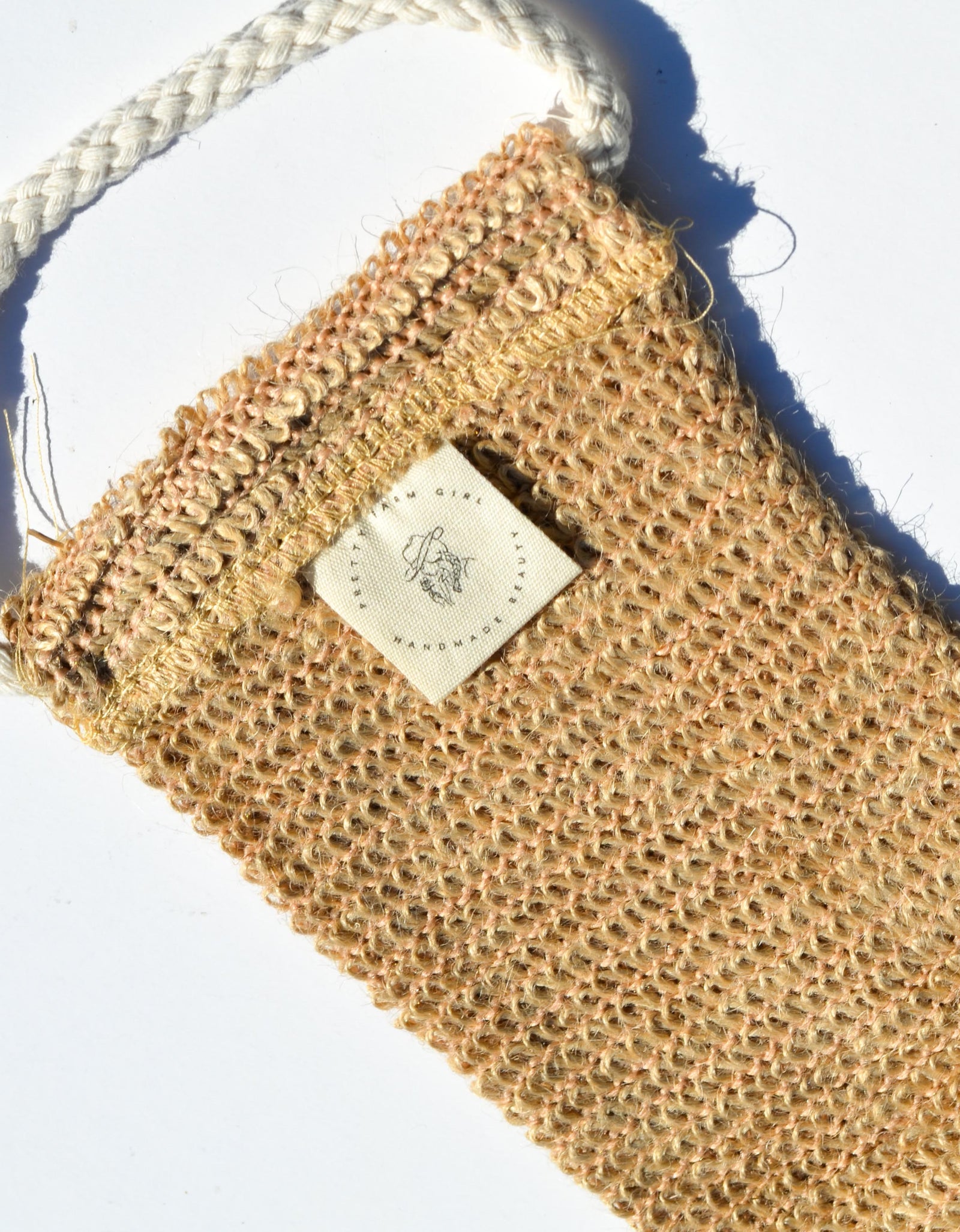 Sisal Back Exfoliating Strap