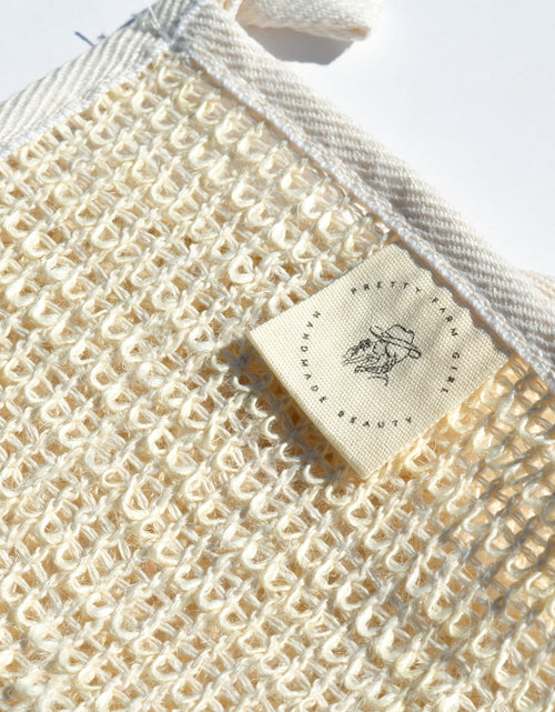 Load image into Gallery viewer, Sisal Exfoliating Wash Cloth
