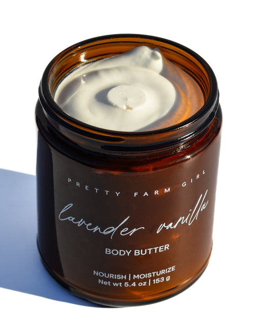 Load image into Gallery viewer, Lavender Vanilla Bean Tallow Body Butter

