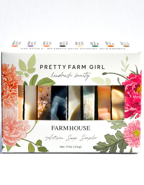 Load image into Gallery viewer, Farmhouse Artisan Goat Milk &amp; Tallow Soap Sampler
