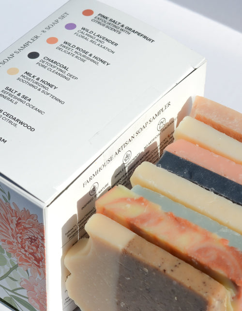 Load image into Gallery viewer, Farmhouse Artisan Goat Milk &amp; Tallow Soap Sampler
