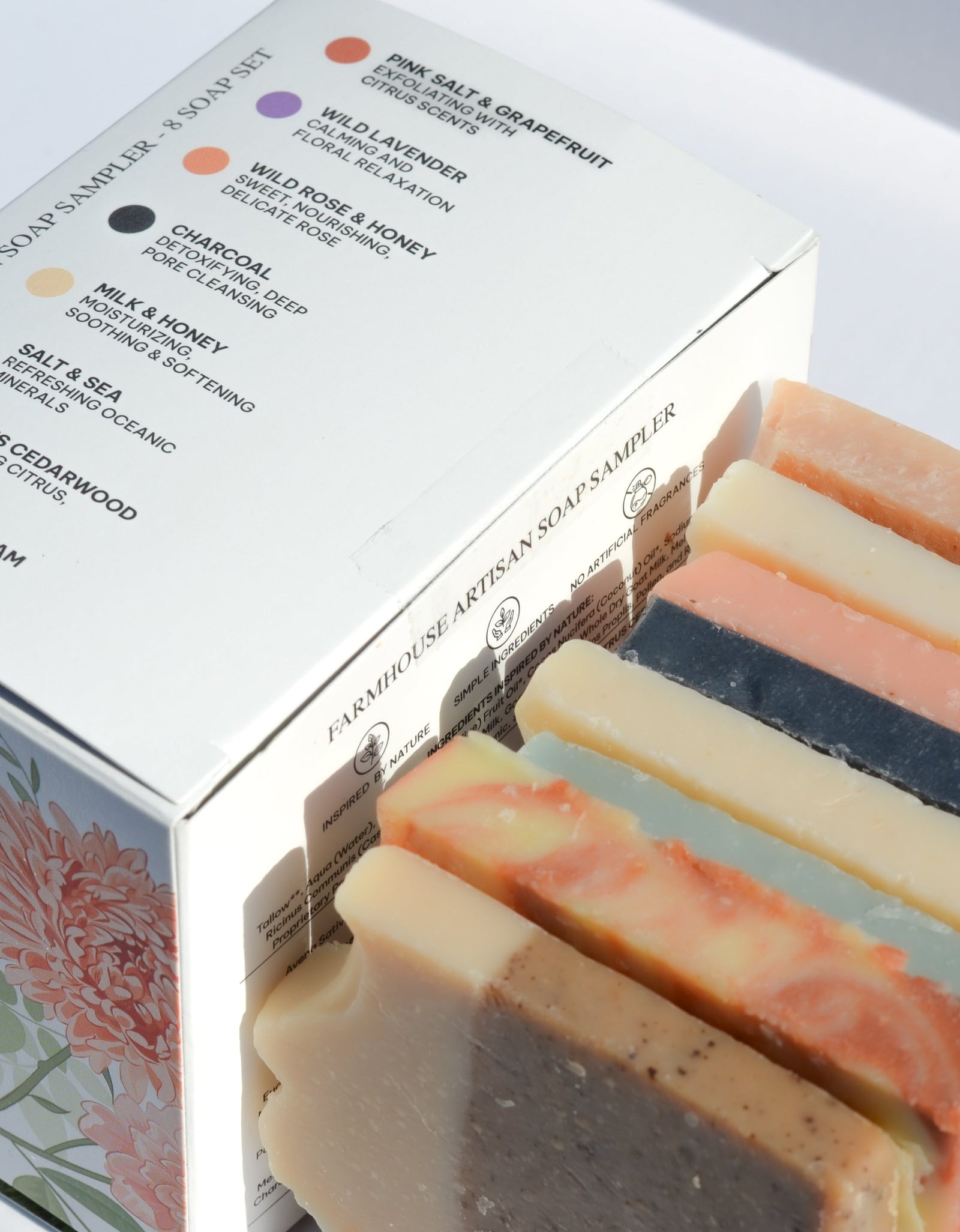 Farmhouse Artisan Goat Milk & Tallow Soap Sampler