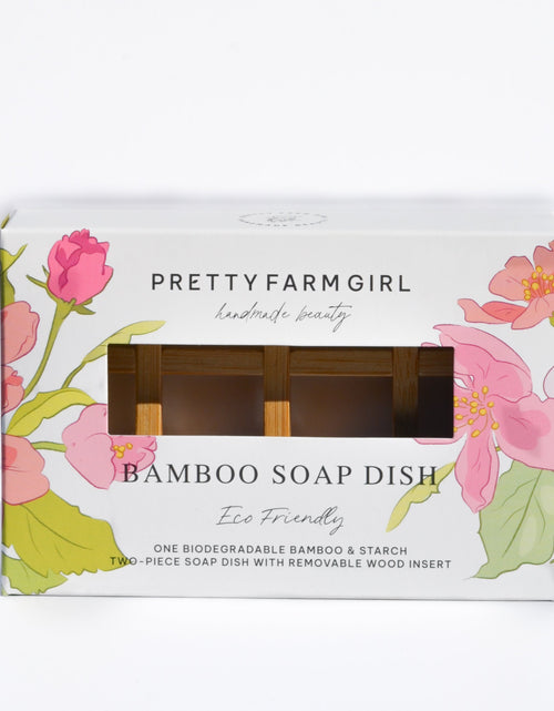 Load image into Gallery viewer, Bamboo Soap Dish
