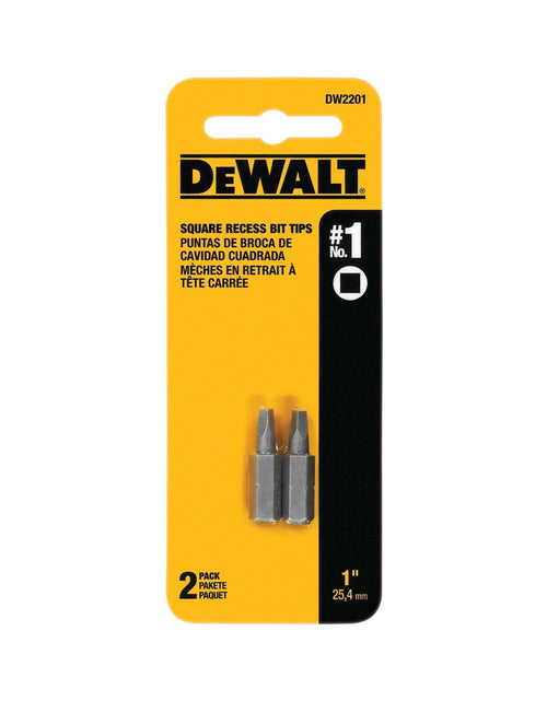 Load image into Gallery viewer, DeWalt DW2201 Z 1 Square Recess Bit Tip
