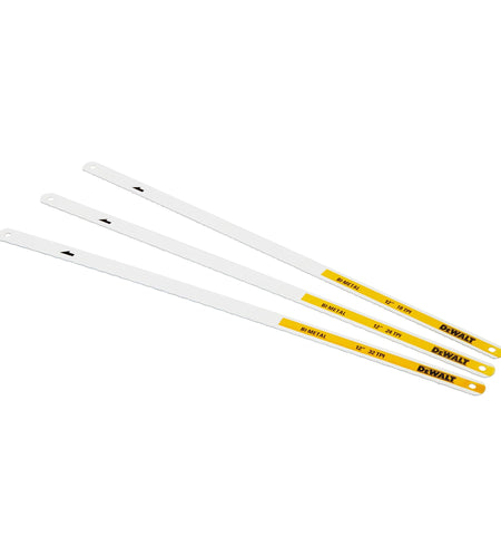 DeWalt DWHT20555 10" BIMTL Hacksaw Blade 18 3 Pack