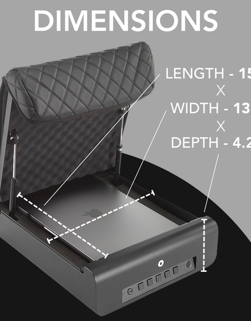 Load image into Gallery viewer, BoostedSafe Elite: Fingerprint, Key &amp; Digital Combo
