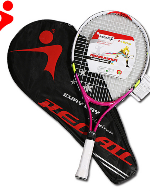 Load image into Gallery viewer, High Quality Junior Tennis Racquet Raquette Training Racket for Kids Youth Childrens Tennis Rackets with Carry Bag
