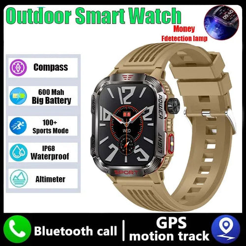 Load image into Gallery viewer, GZYR 2.01" Screen Smart Watch Men Bluetooth Call 600 mAh Sports Waterproof Heart rate Blood Oxygen SmartWatch For Huawei Xiaomi
