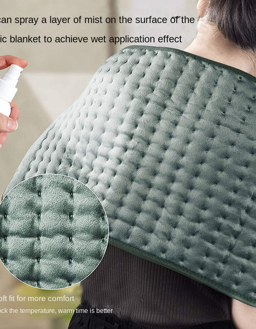 Load image into Gallery viewer, Heating pad single person draped warm blanket
