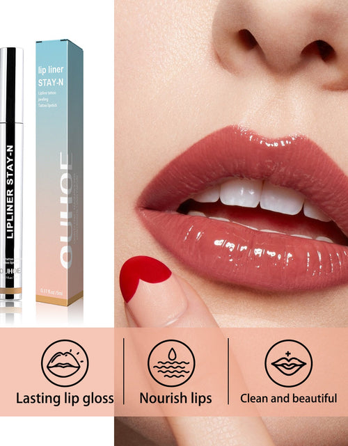 Load image into Gallery viewer, OUHOE Stripping Lip Liner (Light Brown) Enriches Lip Lines, Highlights Lip Color Without Makeup Smudging. Stripping Lip Liner
