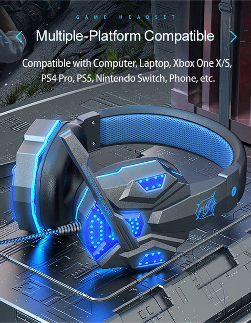 Load image into Gallery viewer, Earphones for wired laptops, dedicated earphones for gaming and esports, comfortable to wear, and head mounted gaming headphones
