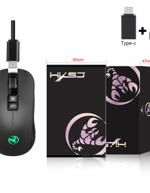 Load image into Gallery viewer, New Rechargeable Wireless Mouse 3600dpi Adjustable Colorful Luminous Gaming Mouse 7D Can Turn Off Lights
