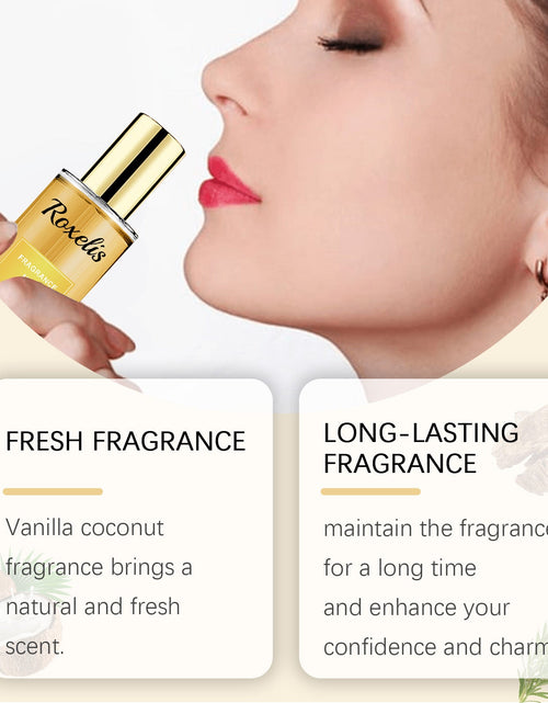 Load image into Gallery viewer, Roxelis Vanilla Coconut Fragrance Spray Long Lasting Fragrance Refreshing Body Spray Floral Fruit Fragrance Refreshing Body Fragrance
