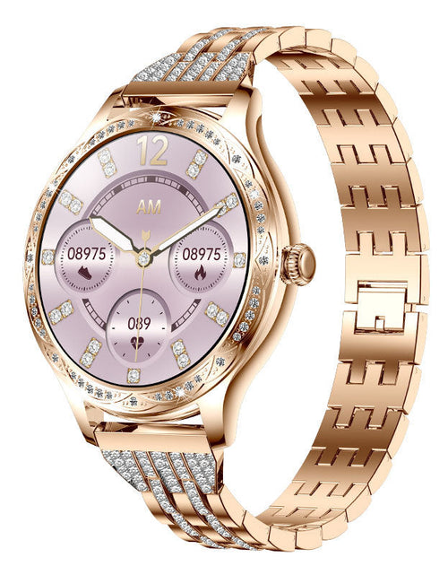 Load image into Gallery viewer, Women's smartwatch AK60 high-definition call sports wristband heart rate, blood pressure, blood oxygen, waterproof step meter

