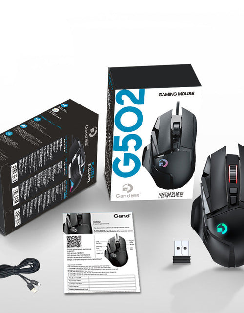 Load image into Gallery viewer, G502 wireless mouse 2.4G dual-mode office computer laptop RGB macro definition eating chicken LOLCF

