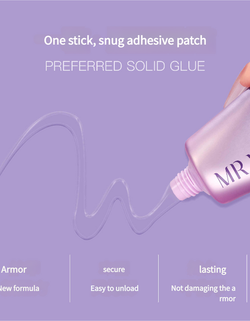 Load image into Gallery viewer, Mr. Wish Solid Glue: The Perfect Adhesive for Nail Patches and Extensions
