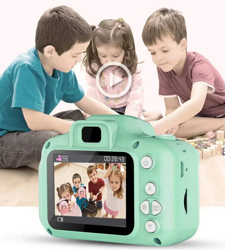 Mini Children Camera X2 Digital Vintage Camera Educational Toys Kids Projection Video Camera Outdoor Photography Toy Gifts