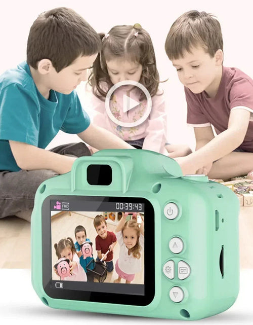Load image into Gallery viewer, Mini Children Camera X2 Digital Vintage Camera Educational Toys Kids Projection Video Camera Outdoor Photography Toy Gifts
