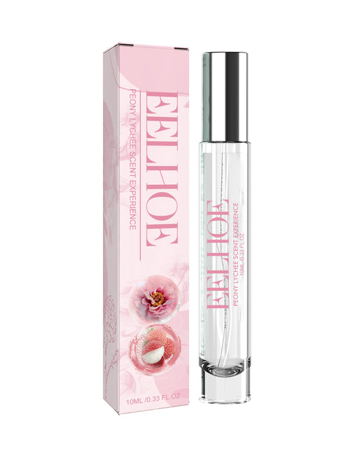 Load image into Gallery viewer, Peony Lychee Scent Experience Perfume, Natural Fresh Lasting Fragrance Atmosphere Portable Niche Perfume
