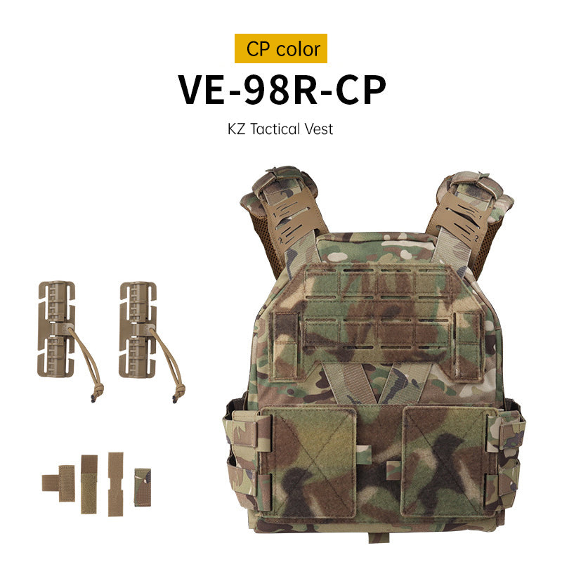 Dual-Mode Tactical Vest: Agilite G-Hook & Quick-Release Cummerbund Conversion Kit for KZ
