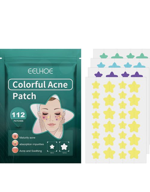 Load image into Gallery viewer, EELHOE Star Acne Patch Gentle Cleansing Lighten Acne Soothing Skin Acne Patch Facial Cleansing Treatment
