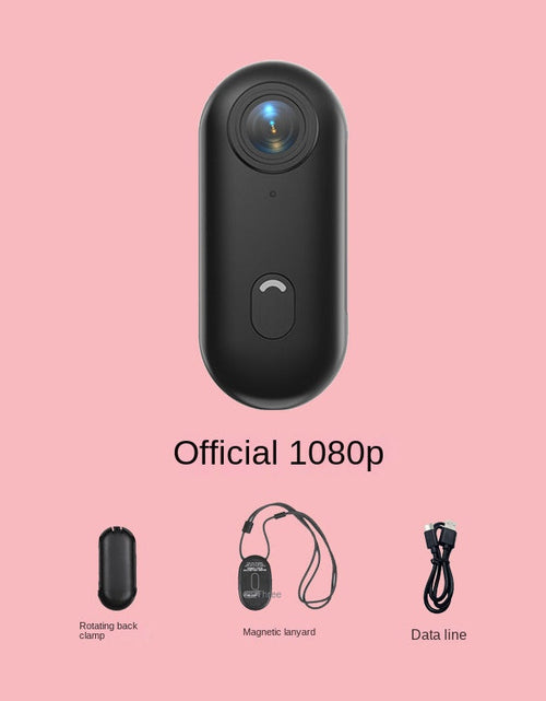 Load image into Gallery viewer, Thumb Bike Camera Magnetic Back Clip Sports Camera Thumb Recorder Pet
