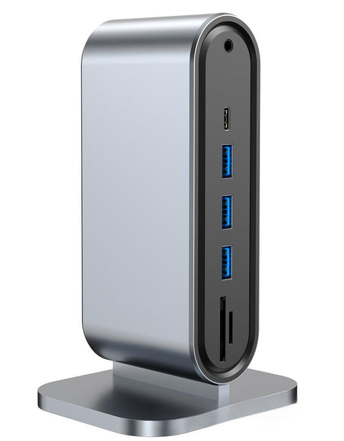 Load image into Gallery viewer, 12 in one docking station Typec vertical multi interface suitable for Apple, Huawei, Mac docking stations
