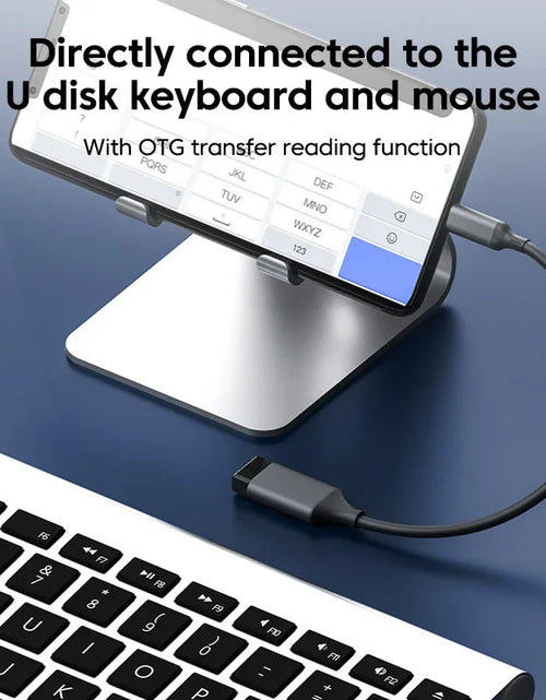 Load image into Gallery viewer, OTG adapter Type-C to USB 3.0 adapter cable computer expansion converter

