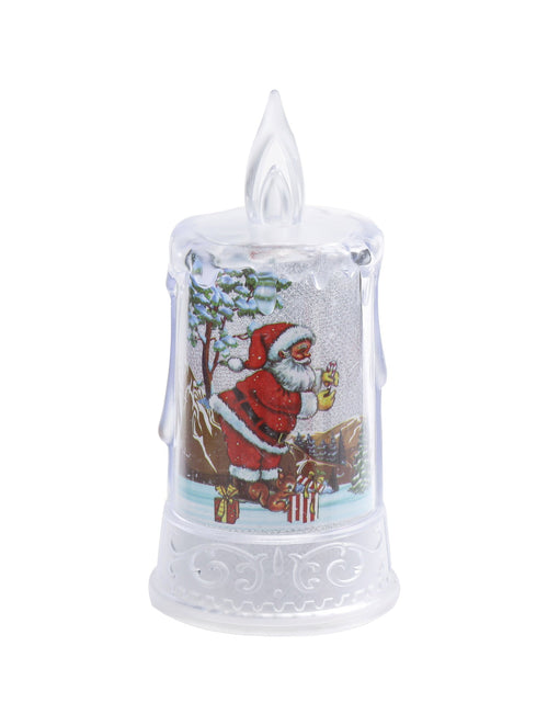 Load image into Gallery viewer, Christmas led electronic candle light Christmas snowman elk decoration luminous night light atmosphere light ornaments
