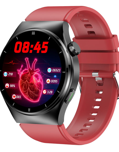 Load image into Gallery viewer, F320 laser therapy Bluetooth call uric acid lipids watch non invasive blood sugar heart rate body temperature smart watch
