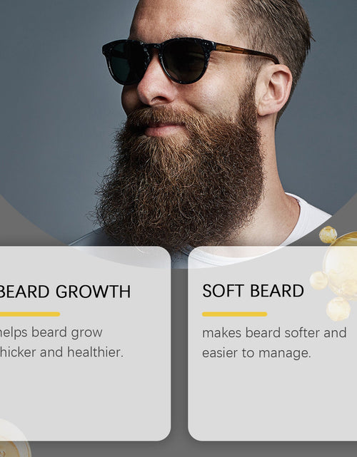 Load image into Gallery viewer, East Moon Men's Beard Care Oil, Gentle Cleaning, Moisturizing And Gentle Beard Care Essential Oil
