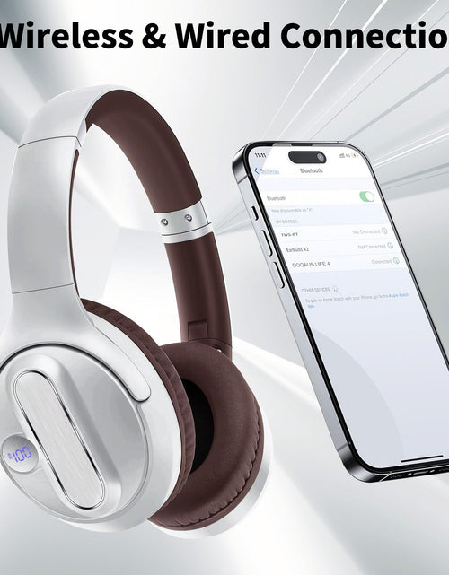Load image into Gallery viewer, AKZ-13b American retro wireless Bluetooth headset with battery display and long battery life
