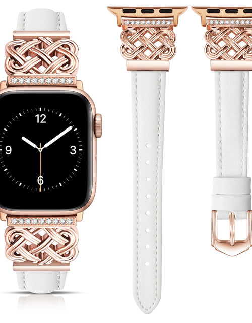 Load image into Gallery viewer, Strap Compatible with Apple Watch Band iWatch S10/SE98765 Metal Ultra-thin Watch Band
