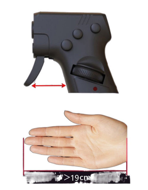Load image into Gallery viewer, Shooting Game Mouse Gun style Vertical Handle Grip Trigger Features Pistol Vertical Dedicated Wired Peripheral
