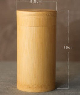 Load image into Gallery viewer, Bamboo Storage Bottles Jars Wooden Small Box Containers Handmade For Spices Tea Coffee Sugar Receive With Lid Vintage
