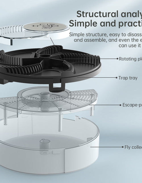 Load image into Gallery viewer, Fly Trap: Automatic, Removable Pest Catcher for Household &amp; Kitchen
