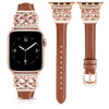Brown Rose Gold Buckle