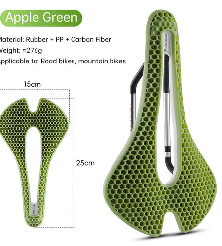 WEST BIKING TPE Honeycomb Breathable Bike Saddle – for racing, road, MTB