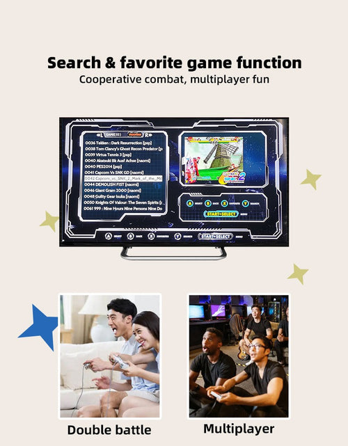Load image into Gallery viewer, Retro Mini GD10 Gaming Console Y5 Lite Classic Nostalgic Home TV HD Output Wireless Gaming Console
